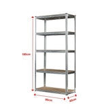 1.8M Warehouse Shelving Racking Steel Pallet Garage Shelves Metal Storage Rack V63-836361