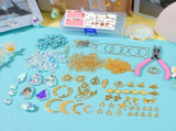 410PCS Suncatcher Making Kits for Adults Crystal Sun Catchers Crafts with Hooks Chains Pendants V1366-AZ2-W-13480