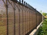 20m x 2m Fence Windscreen Privacy Screen Shade Cover Coffee Fabric Mesh Garden V63-931961