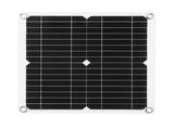 12W 12V Solar Panel Kit Semi Flexible Monocrystalline IP65 Waterproof Portable Solar Charger with V1294-YM0703-3114230037311