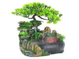Small Rockery with Spray Fountain Waterfall Fog Water Pump Atomizer V1294-YM0901-3111200130611