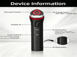 Beauty Device Red and Blue Light, Home Use, Portable, Vibrating, Multi-Functional, with Voice V1232-MRDRY-002