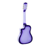 Karrera Childrens 34in Acoustic Guitar Kids - Purple CC34-PU