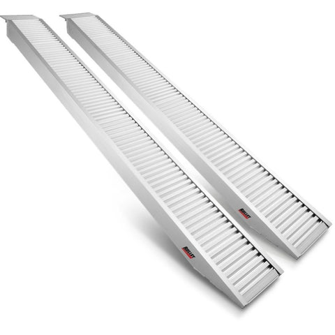 BULLET Pair of 2.5m Aluminium Loading Ramps, 2800kg capacity V219-VHWRMPBU1M4AX2