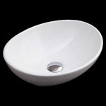 Above Counter Bathroom Vanity Oval Ceramic Basin V63-784995