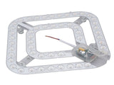 Ceiling Fan LED Light Replacement 24W 2100LM 3 Color Temperatures Ceiling Light Round Wick Module V1294-YM0901-3119250015411