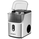 Devanti Ice Maker Machine 15kg Nugget Ice Cube IM-ZB15NB-SS