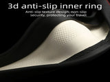 Car Steering Wheel Cover - 3D Honeycomb Breathable Mesh - Anti-Slip Sweat-Absorbent Grip for V888-ELOSUNG54999-1