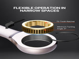 Combination Wrench Set 24 PCS SAE 1/4" - 7/8" Metric 8-19mm Organizer Rack V952-ZXBSTZGDK24PU44S3V0