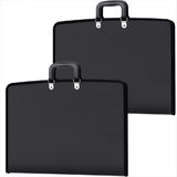 2-Pack 11 X 17 Inch Folders for Artwork Storage with Handles and Zipper Closure, Oxford Cloth V1192-AZ-W-23036