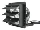 Shutter Exhaust Fan, 254mm / 10inch with Temperature Humidity Controller, EC-motor, 843 CFM, V952-BYCSPQSDJEC10VE89V3