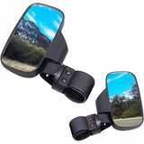 Motorcycle Rearview Mirror Knobs 50Mm 44Mm Universal With Bracket 2 pcs Replacement For Utv Rzr 900 V1188-MS-227-2168