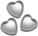 Heart-shaped baking tins - Aluminum baking tins - Valentine's Day, weddings, birthdays, etc. V1188-ZXY-10776