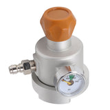 Soda Maker Adapter Aluminum Corrosion Rust Resistance CO2 Refill Connector with Pressure Gauge 8mm V1294-YM0626-3113220314911