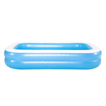 Bestway Kids Pool 262x175x51cm Inflatable Above Ground Swimming Pools 778L BW-POOL-KID-SQ-54006