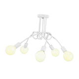 Modern Chandelier Iron Art Stylish Easy to Install Industrial Ceiling Light Fixture for Study V1294-YM0901-3119240076614