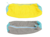 Shoe Laundry Bag Reusable Cylinder Soft Portable Zipper Shoe Washing Machine Bag for Sneakers V1294-YM0901-3117240149811