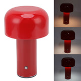 LED Desk Lamp Mushroom Design USB Charging 3 Color Temperature Touch Table Light for Restaurant V1294-YM0626-3119220193012