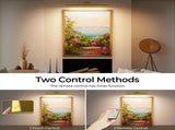 Wall Picture Light, 24in-Powered Gallery Light for Artwork, CCT Dimmable Rechargeable V1171-CB-TR-GPL-1-USB-RM-60CM