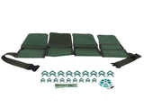 Gardening Tools Set Green Waist Bag Plant Support Clips Adjustable Cable Ties Kit V1294-YM0721-3111210041311