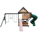 Lifespan Kids Claremont Swing Set & Play Centre with 2.2m Slide V572-LKPC-CLARE-PP