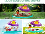 Bug Catcher Kit for Kids, Butterfly Bug House Insect Observation Box with 5X Magnifying Glass, V1370-AZ4-06552