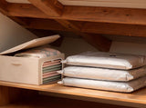 56L Large-Capacity Fabric Bin & 6-Piece Vacuum Compression Bag Set Reusable Compression V888-ELOSUNG54065