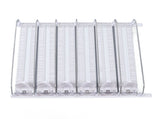 Self Pushing Drink Holder 6 Rows Adjustable Width Spring Loaded Easy Slide Large Capacity 15in V1294-YM0901-3118230216512
