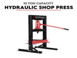Shop Press - 10 Ton Hydraulic Standard V379-10TSHPPRSS0001