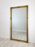 French Provincial Ornate Mirror - COUNTRY GOLD - X Large 100cm x 190cm V292-MIRR-FRN005