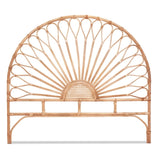 Artiss Bed Headboard Queen Bedhead Rattan - MARI Pine BED-HEAD-C-MARI-Q-WD