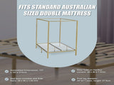 4 Four Poster Double Bed Frame V63-826571