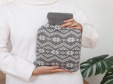 Hot bottle - Hot bottle - Hot bottle - Hot bottle with cover - Knitted hot V1188-MS-313-1031