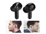 Language Translator Earbuds Multifunction 144 Languages Bluetooth Device for Travel Shopping Black V1263-JX-2798