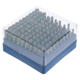 Sanding Bits Kit Green Stainless Steel Rubber for Polishing Rotary Tools V1366-AZ2-W-21602