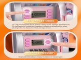 Black Digital ATM Savings Bank for Kids - Electronic Piggy Bank with PIN & Card for Real Money V888-ELOSUNG34887