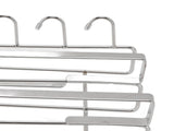 Under Cabinet Hanging Shelf Stainless Steel Under Shelf Storage Rack with Multiple Hooks for Cutting V1294-YM0901-3118240222511