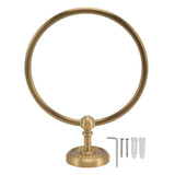 Towel Ring Antique Style Brass Stainless Steel High Hardness Durable Rustproof Hand Towel Holder for V1294-YM0626-3112220084911