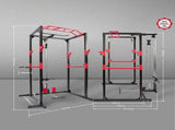Power Cage Fitness Multifunctional Rack for Effective Full Body Workout V1409-SKU-3698