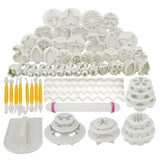 68pcs Baking Tools, Cake Decorating Utensils, White V1237-ZY-506-0509
