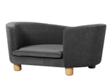PaWz Luxury Elevated Sofa Anti-slip Grey PT1092-S-GY