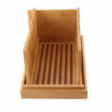 Bamboo Foldable Bread Slicing Guide Toast Loaf Cutting Guide Slicing Maker Kitchen DIY Baking Pastry V1294-YM0521-3118230006411