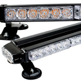 38 cm Yellow white Automotive Rooftop Beacon Warning Emergency Flashing Snow Plow Light Bar Double V1369-AZ3-W-04309