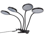 60W 4 Head LED Plant Growing Lights USB Power Supply Clip On Grow Lamp with 5 Dimmable Light Modes V1294-YM0718-3119220137611