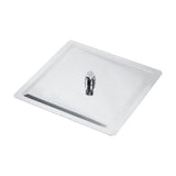 12" Stainless Steel Rainfall Shower Head Waterfall Rain Chrome Square UltraSlim V1294-YM0901-US-JY00012