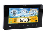 Weather Forecast Station Wireless Indoor Outdoor Touch Digital Time RF Sensing Hygrograph with Clock V1294-YM0901-3111240135911