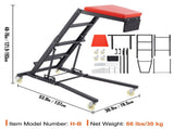 Automotive Topside Creeper, with Adjustable Height 48" to 76", 181.44KGS Capacity High Creeper, 4 V952-FDJXCTYHXHX4D070NV0