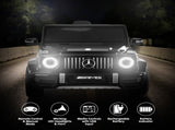 Kahuna Mercedes Benz AMG Licensed G63 Kids Electric Ride On Car Remote Control Dual 25W Motors CAR-G63-S306-BK