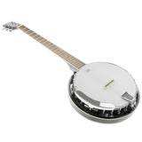 Karrera 6-String Resonator Banjo - Black 6S-BANJO-BK