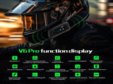1200M Bluetooth Motorcycle Helmet Intercom Headset V728-PB1005004983273542
